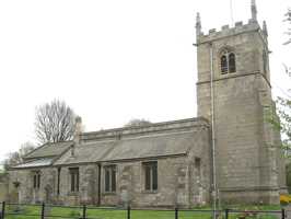 View of the church from the north