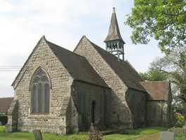 View of the church from the north-east