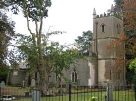 View of the church from the north-west