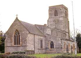 View of the church from the north-east