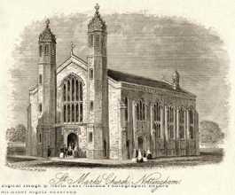 Drawing of the church (with thanks to Picture the Past)