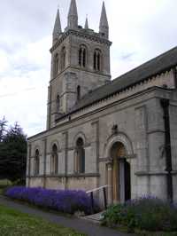 View of the church from the south-east