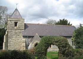 View of the church from the south