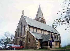 South-west view of the church