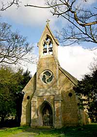 View of the church from the west