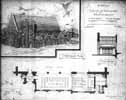 Architect's drawing of additions contemplated in 1914