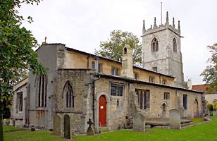 View of the church from the north