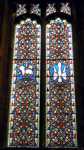 Agnus Dei and Dove window