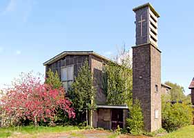 View of the church