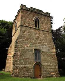 View of the church