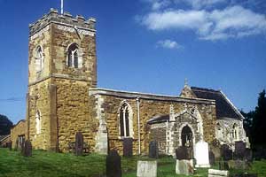 View of the church from the south-west