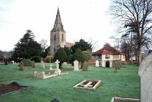 Cemetery from the South-west