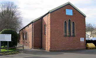 View of the church