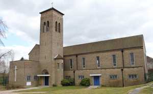 View of the church