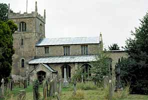 View of the church from the south