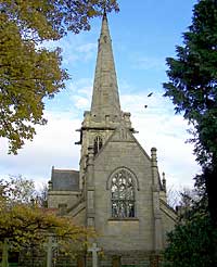 View of the church