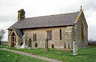 View of the church from the south-east