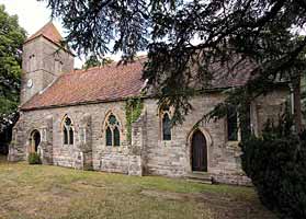 View of the church