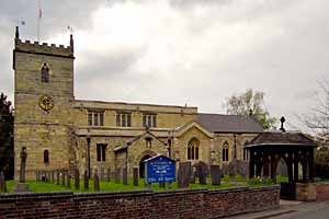 View of the church from the South-west