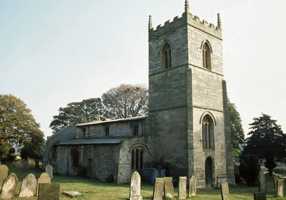 View of the church from the north-west