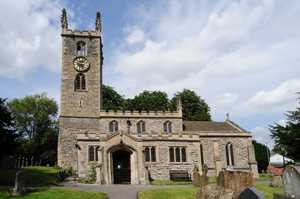 View of the church from the south