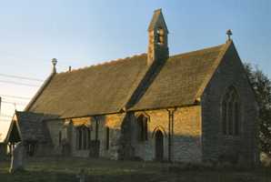 View of the church from the south-east