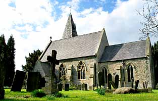 View of the church from the south