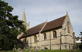 View of the church