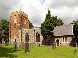 View of the church from the south