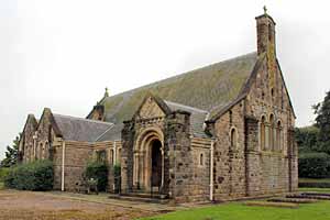 View of the church