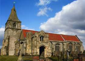 View of the church from the south