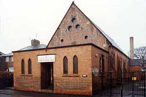 Photograph of the church from the street