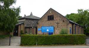 View of the church