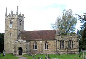 View of the church