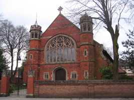 View of the church from the west