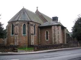 View of the church from the north-east