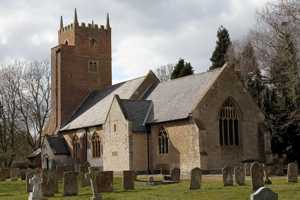 View of the church from the south-east