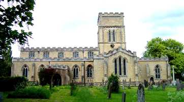 View of the church from the South