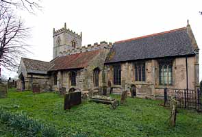 View of the church from the south