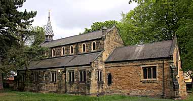 View of the church