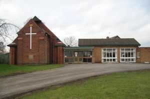 View of the church