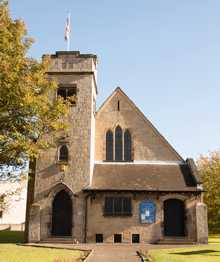 View of the church