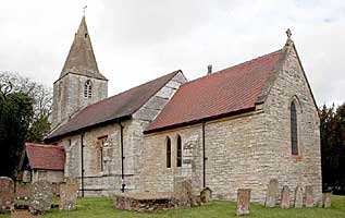 View of the church