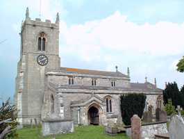 View of the church from the south