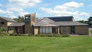 View of the church