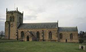 View of the church from the south