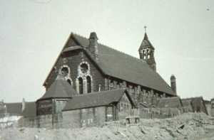 View of the church