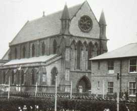 View of the church