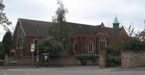 View of the church from the north-east