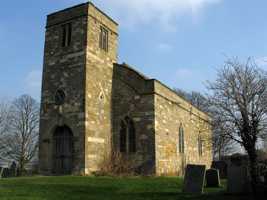 View of the church from the south-west